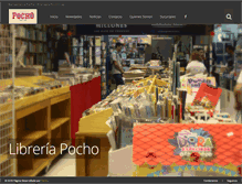 Tablet Screenshot of libreriapocho.com.uy